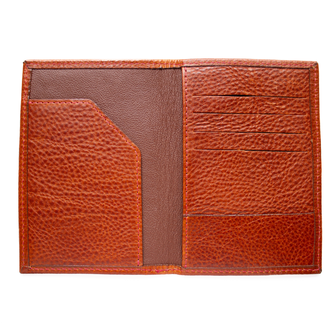 Brown Passport Holder and Wallet