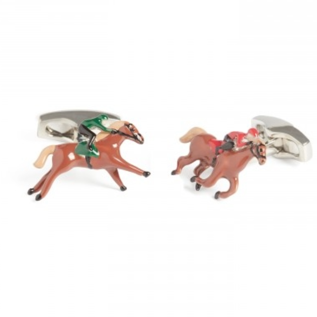 Horse Racing Cufflinks 2